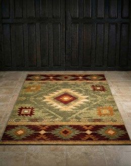 Whiskey River Sage Rug
