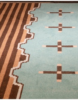 Big Chief Turquoise Rug
