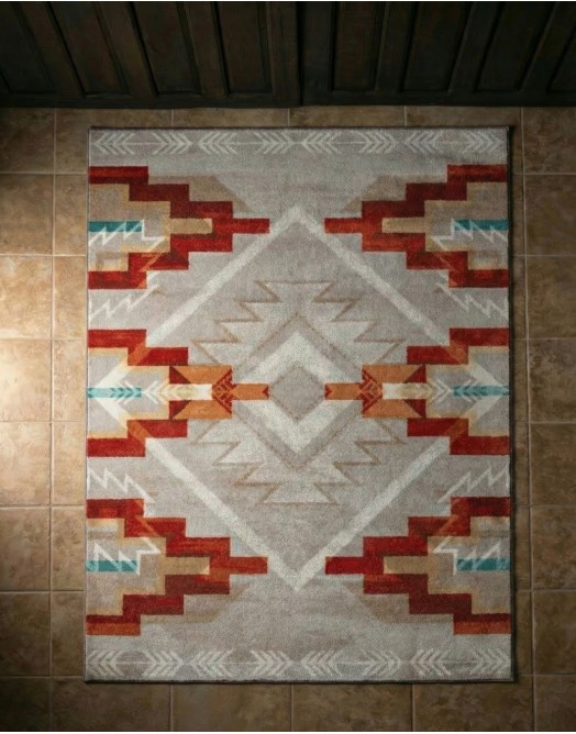Bourbon Creek Bronze Rug