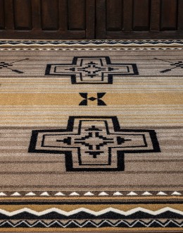 Brazos Old Gold South Western Rug