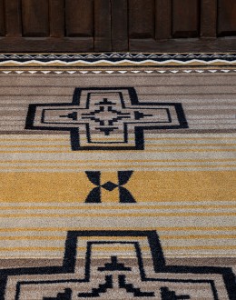Brazos Old Gold South Western Rug