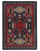 lowest priced Double Cross Grey Rug southwestern rug