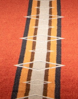 Fire Starter Burnt Red Rug Fire Starter Burnt Red Rug