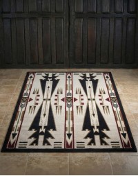 Horse Thieves Natural Rug