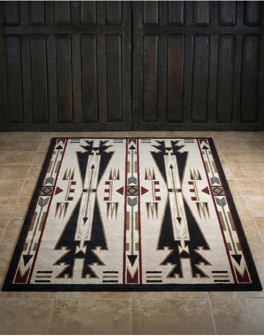 Horse Thieves Natural Rug