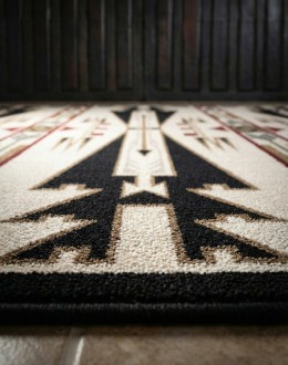 Horse Thieves Natural Rug