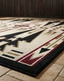 Horse Thieves Natural Rug