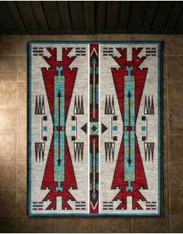 Horse Thieves Electric Rug