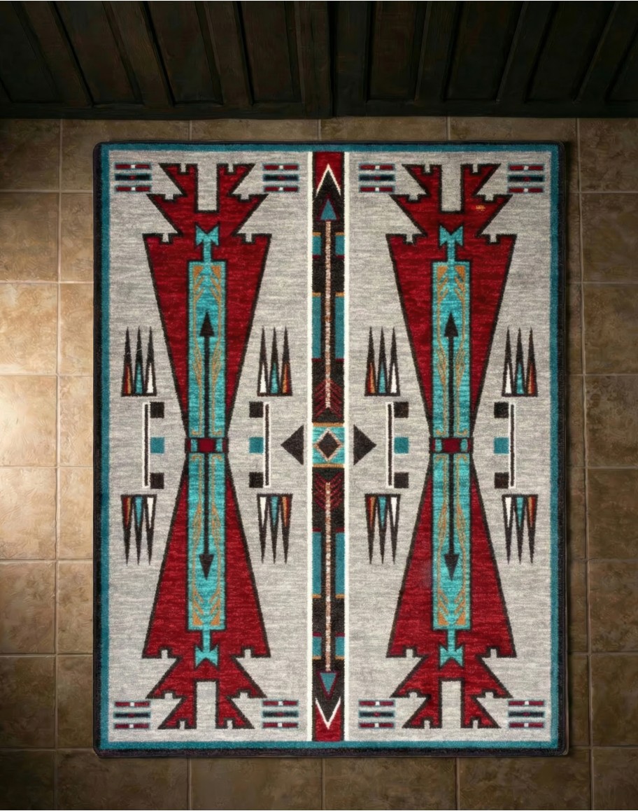 Horse Thieves Electric Rug