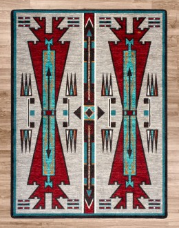 Horse Thieves Electric Rug