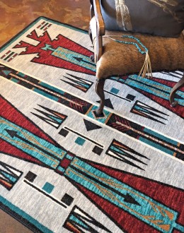 Horse Thieves Electric Rug