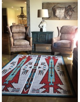 Horse Thieves Electric Rug