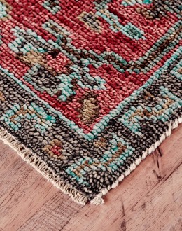 Piraj Rust/Aqua Rug Piraj Rust/Aqua Rug