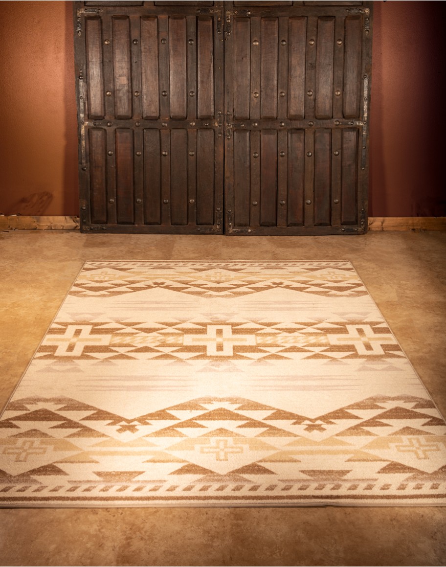Rustic Cross Chablis Rug