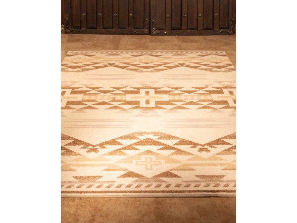 Rustic Cross Chablis Rug, Southwestern