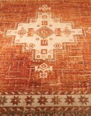 rug with rust colors,sedona nights red rock rug