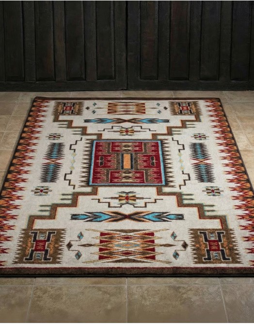 Storm Catcher Rust Rug