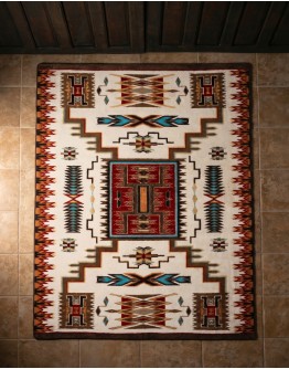 Storm Catcher Rust Rug