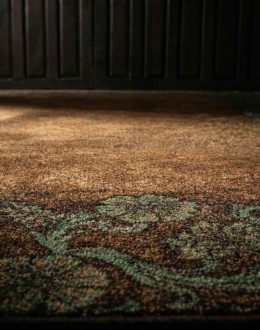 Tooled Turquoise Rug