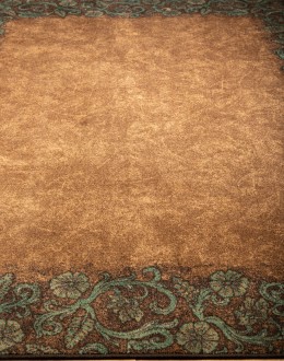 Tooled Turquoise Rug