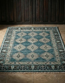 Ustad Dark Blue/Gray Rug