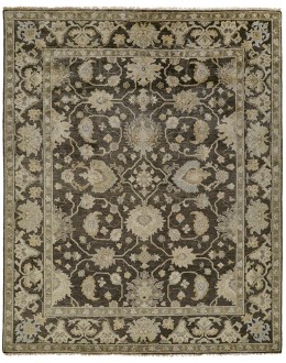 Ustad Charcoal/Multi Rug