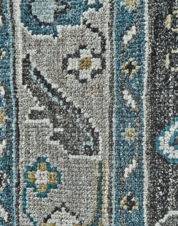 Ustad Dark Blue/Gray Rug Ustad Dark Blue/Gray Rug