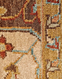 Ustad Gold/Brown Rug Ustad Gold/Brown Rug