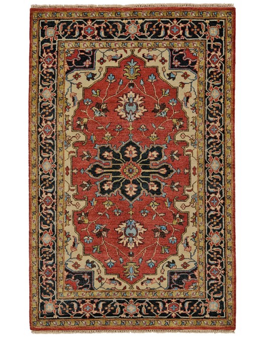 Ustad Red/Black Rug