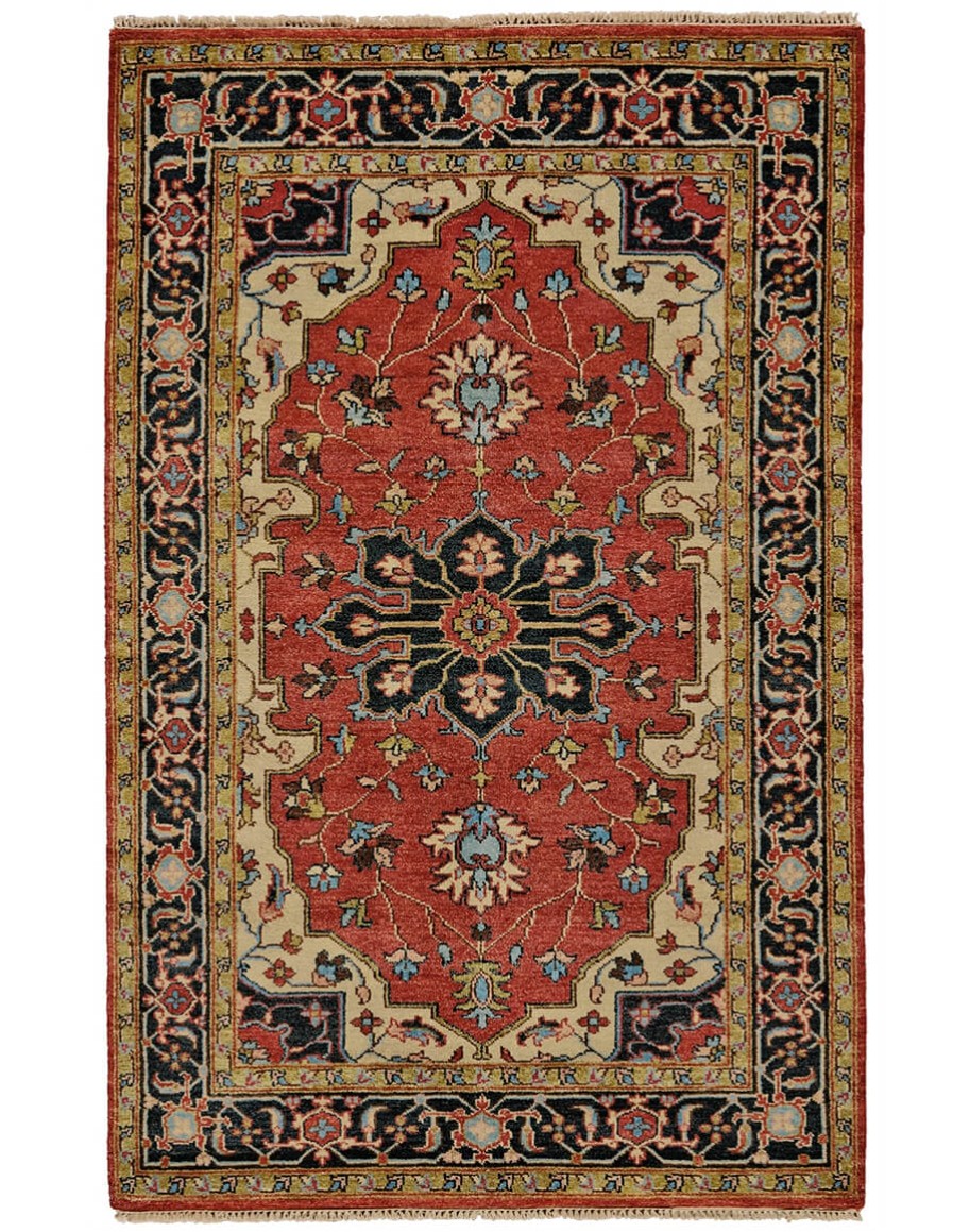 Ustad Red/Black Rug Ustad Red/Black Rug