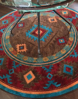 Whiskey River Turquoise Rug Whiskey River Turquoise Rug