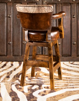 Classic Brown Aryanna Barstool