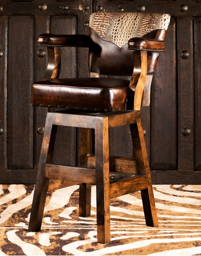best rustic ranch style barstool