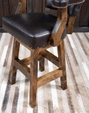 Chisum Belton Brown Barstool