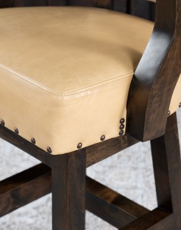 Chisum Chaps Western Barstool