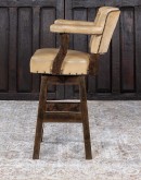 Chisum Chaps Western Barstool