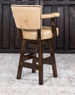Chisum Chaps Western Barstool