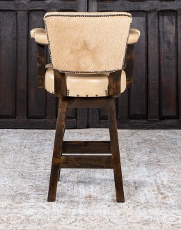 Chisum Chaps Western Barstool