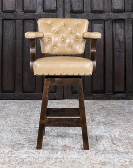 Chisum Chaps Western Barstool