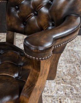 Chisum Classic Brown Barstool