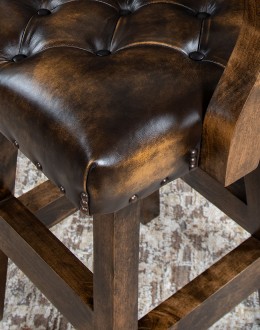 Chisum Classic Brown Barstool