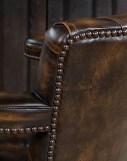 Chisum Classic Brown Barstool