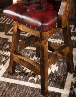 Chisum Coral Barstool
