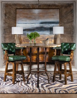 Chisum Hunter Barstool