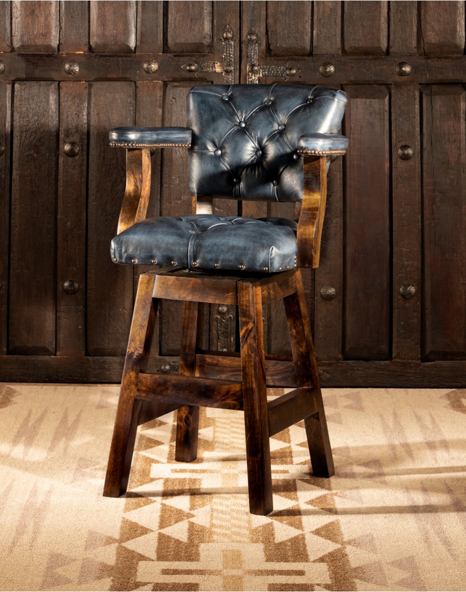 Chisum Indigo Barstool Chisum Indigo Barstool
