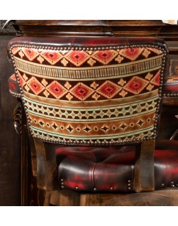 Chisum Navajo Red Barstool Chisum Navajo Red Barstool
