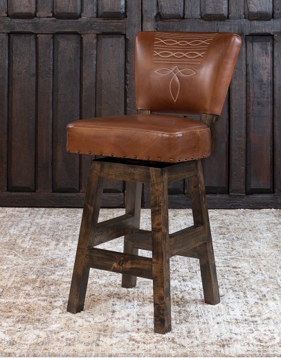 Chisum Sundance Armless Swivel Barstool Chisum Sundance Armless Swivel Barstool