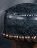 Chisum TX Blue Western Barstool