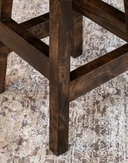 Chisum TX Midnight Armless Barstool Chisum TX Midnight Armless Barstool