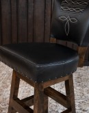 Chisum TX Midnight Armless Barstool